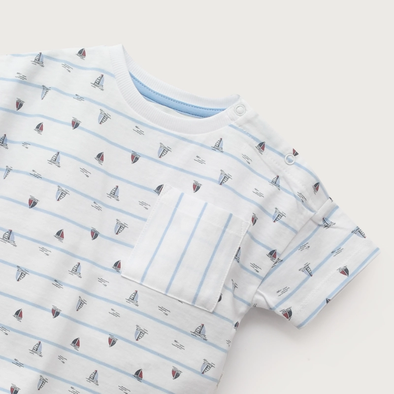 POLERA CELESTE INFANT NIÑO - 4