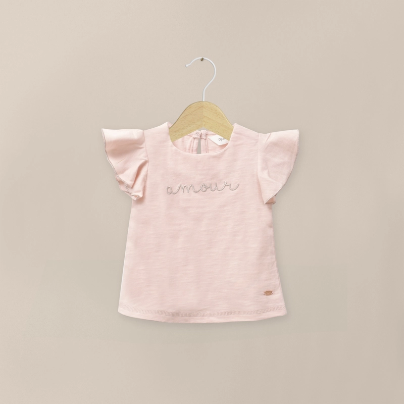 POLERA ROSADO INFANT NIÑA - 1