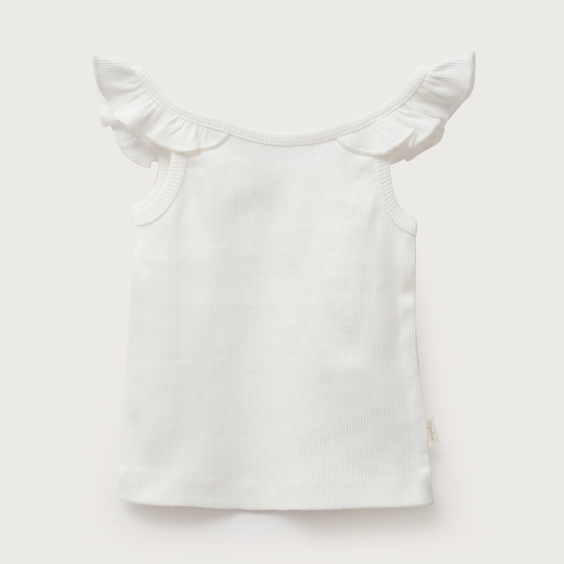 POLERA RIB BLANCA INFANT NIÑA - 3