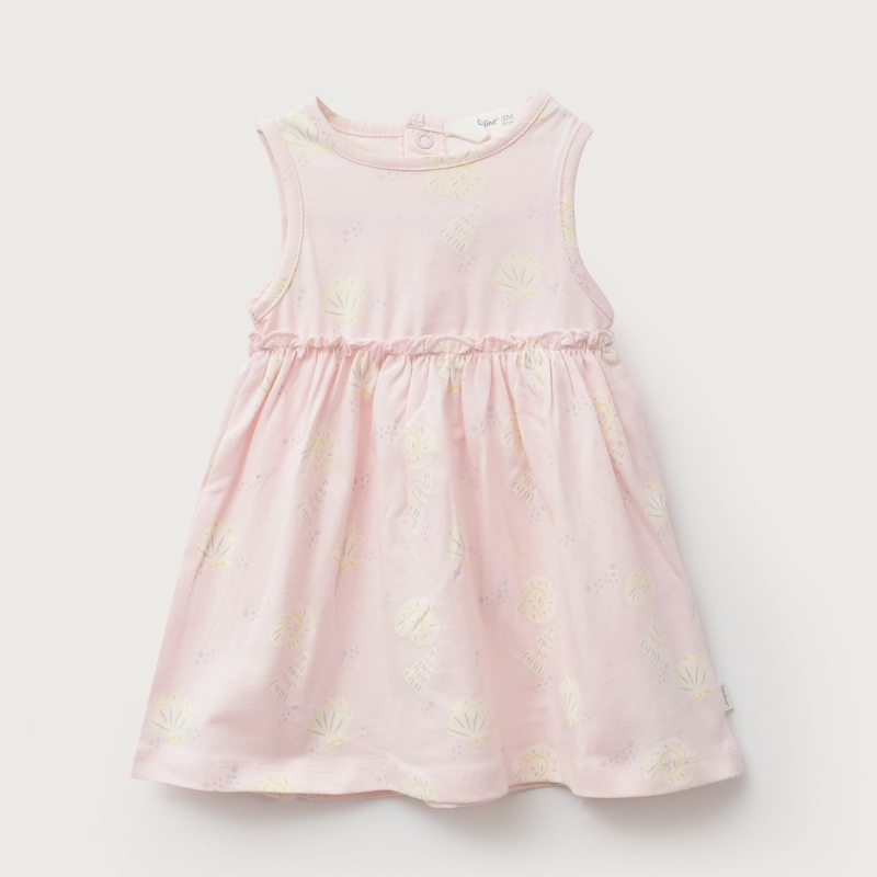 VESTIDO ROSADO CLARO BEBE NIÑA - 2