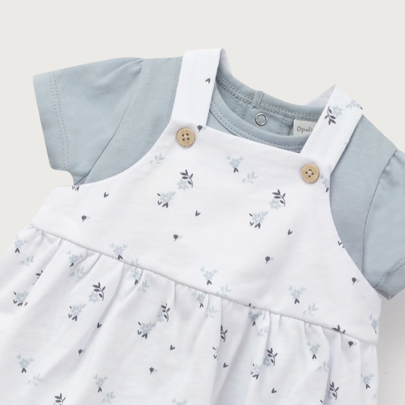 CONJUNTO CELESTE BEBE NIÑA - 5