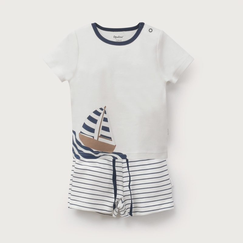 PIJAMA DOS PIEZAS BLANCO INFANT NIÑO - 3