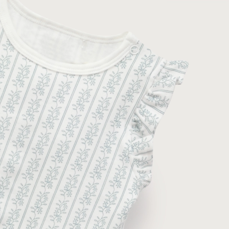 PIJAMA MANGA CORTA CELESTE INFANT NIÑA - 6
