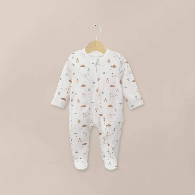 PIJAMA BEIGE BEBE NIÑO - 1