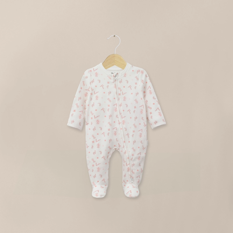 PIJAMA BLANCO BEBE NIÑA - 1