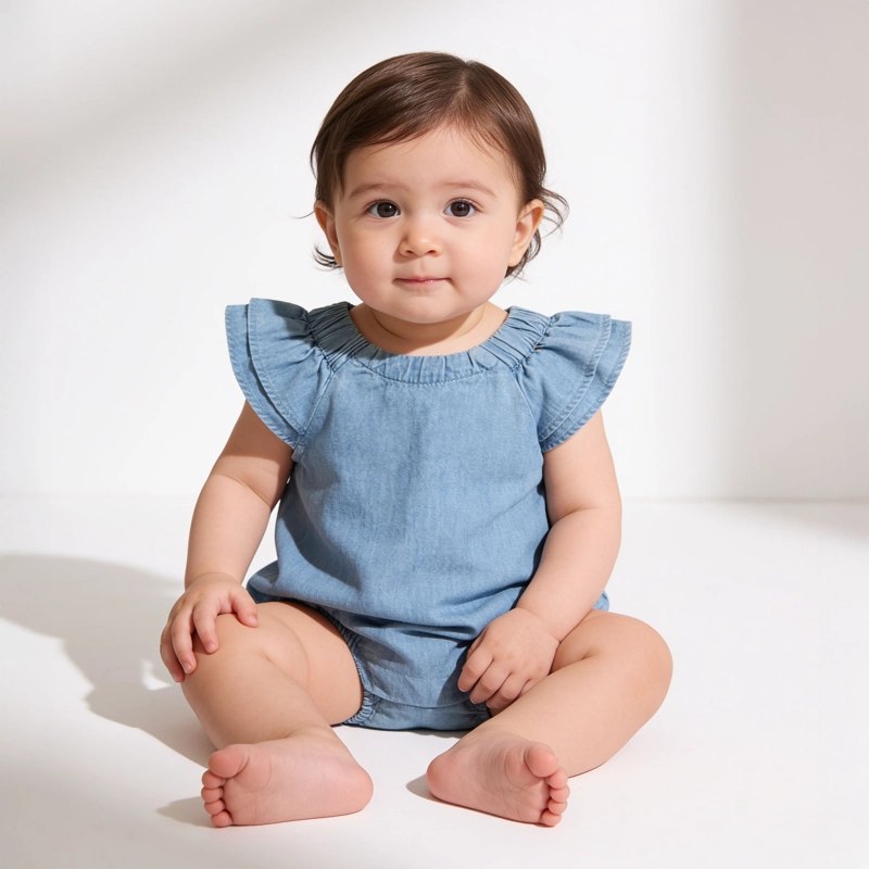 BOMBACHO DENIM BEBE NIÑA - 2