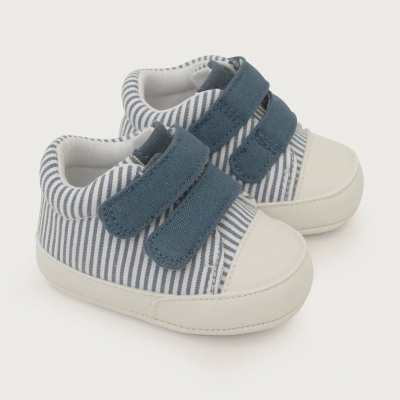 ZAPATILLA VELCRO AZUL BEBE NIÑO - 1