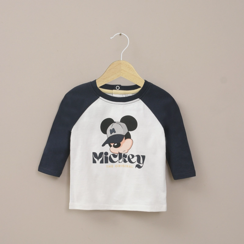 POLERA MANGA LARGA AZUL DISNEY INFANT NIÑO - 1