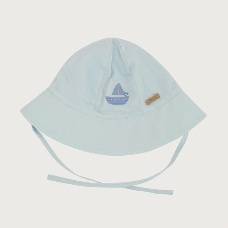 GORRO DENIM AMARRAS CELESTE INFANT NINO S