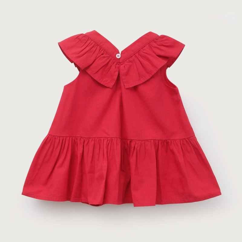 VESTIDO VUELOS ROJO INFANT NIÑA - 2