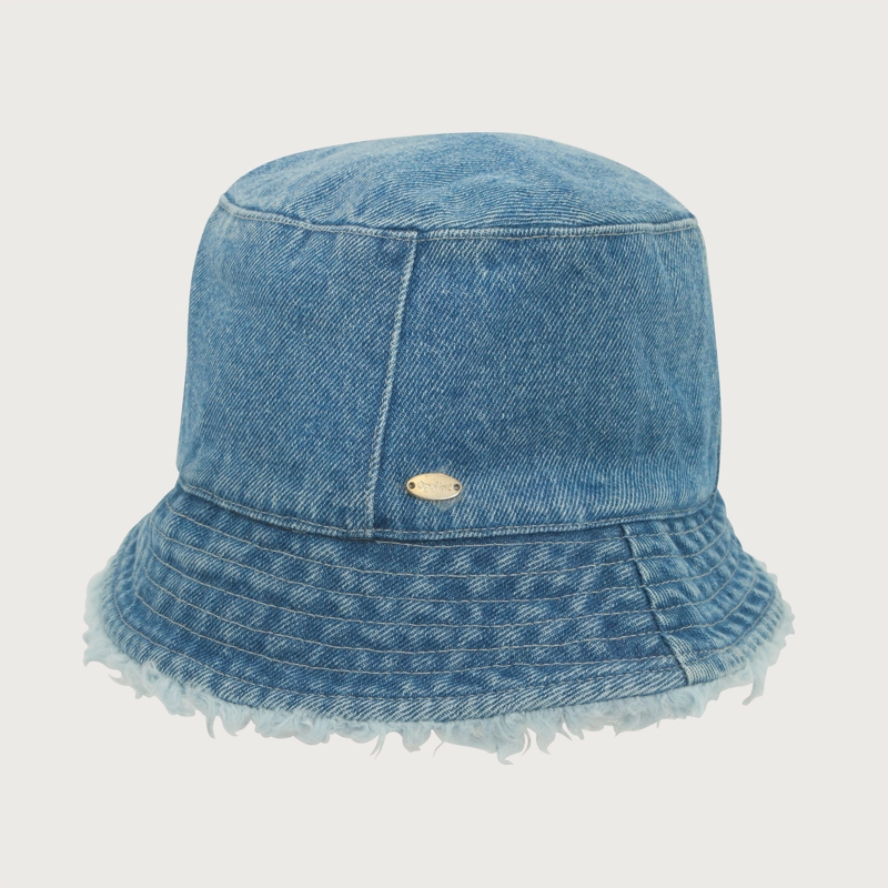 GORRO DENIM FLECOS CELESTE INFANT NIÑA - 1