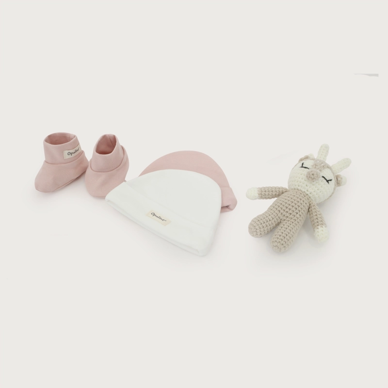 SET DE REGALO ROSADO BEBE  NIÑA - 1