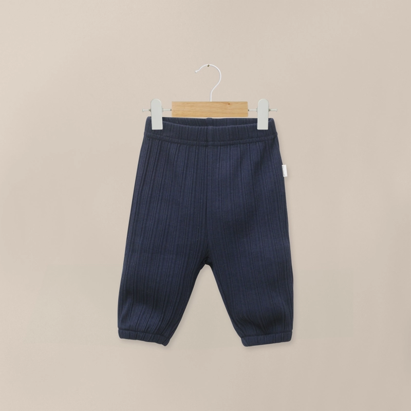 PANTALON AZUL MARINO BEBE NIÑO - 1