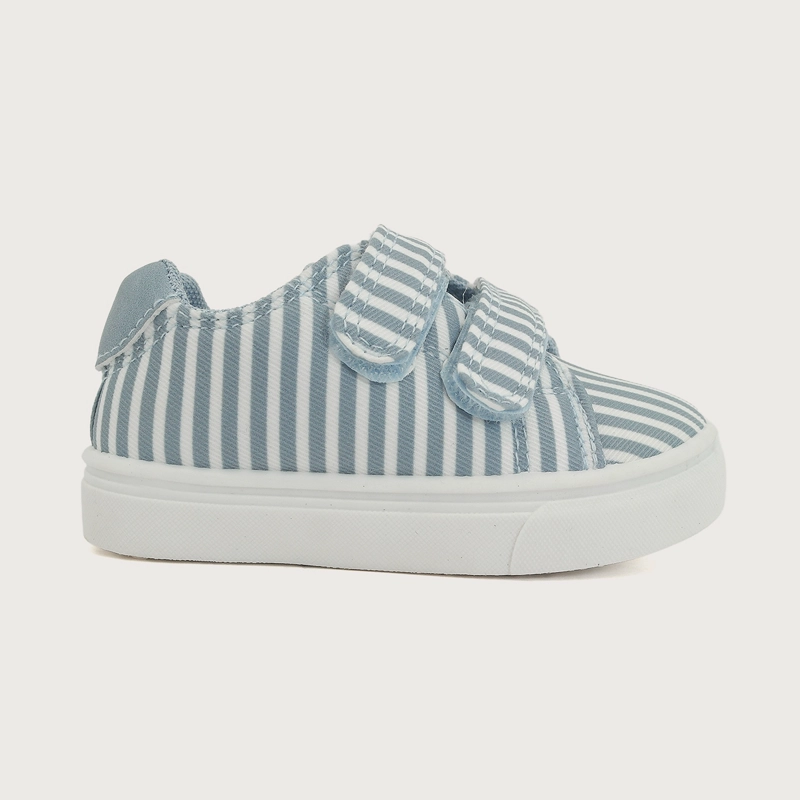 ZAPATILLA NIÑO CELESTE VELCRO - 2