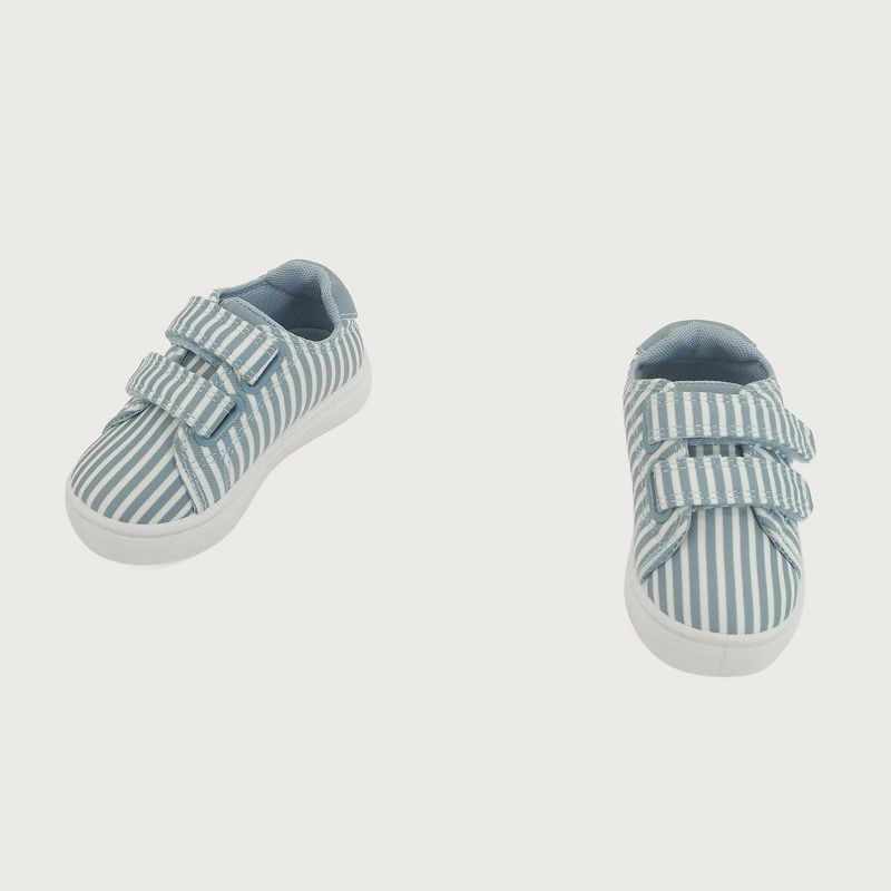 ZAPATILLA NIÑO CELESTE VELCRO - 4