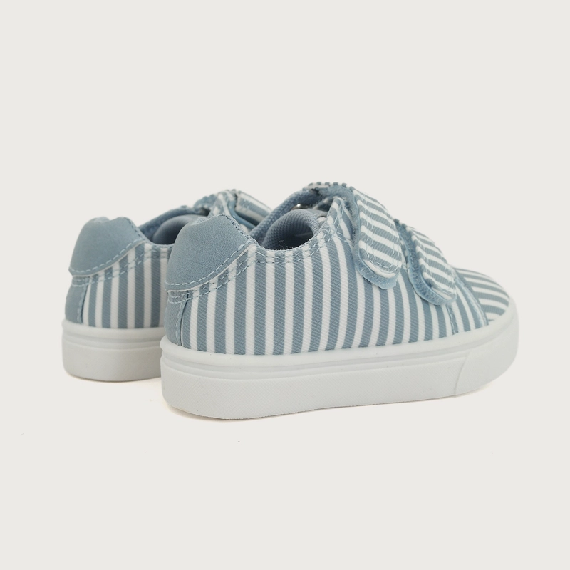 ZAPATILLA NIÑO CELESTE VELCRO - 5