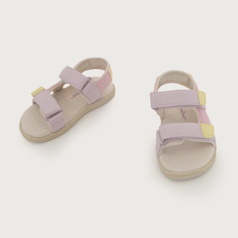 SANDALIA STRAPS LILA NIÑA - 4