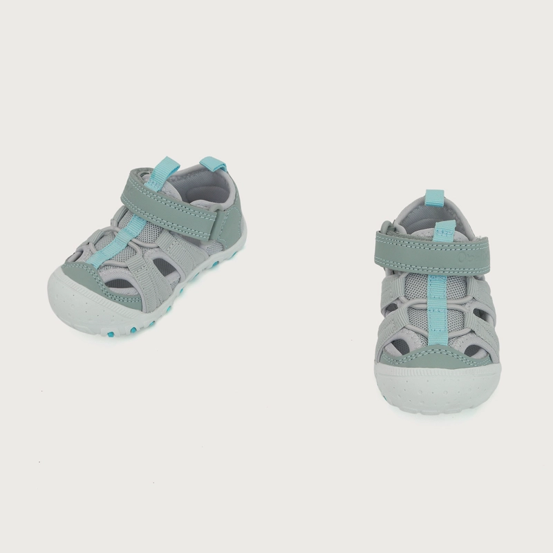 SANDALIA OUTDOOR GRIS CLARO UNISEX - 4