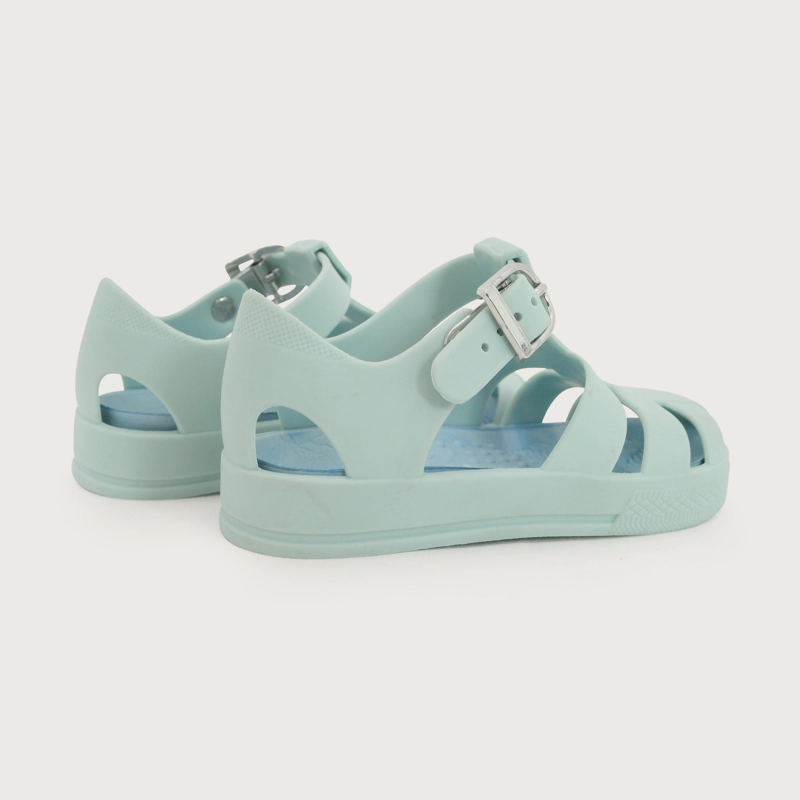 SANDALIA PRIMEROS PASOS JELLY CELESTE UNISEX - 4