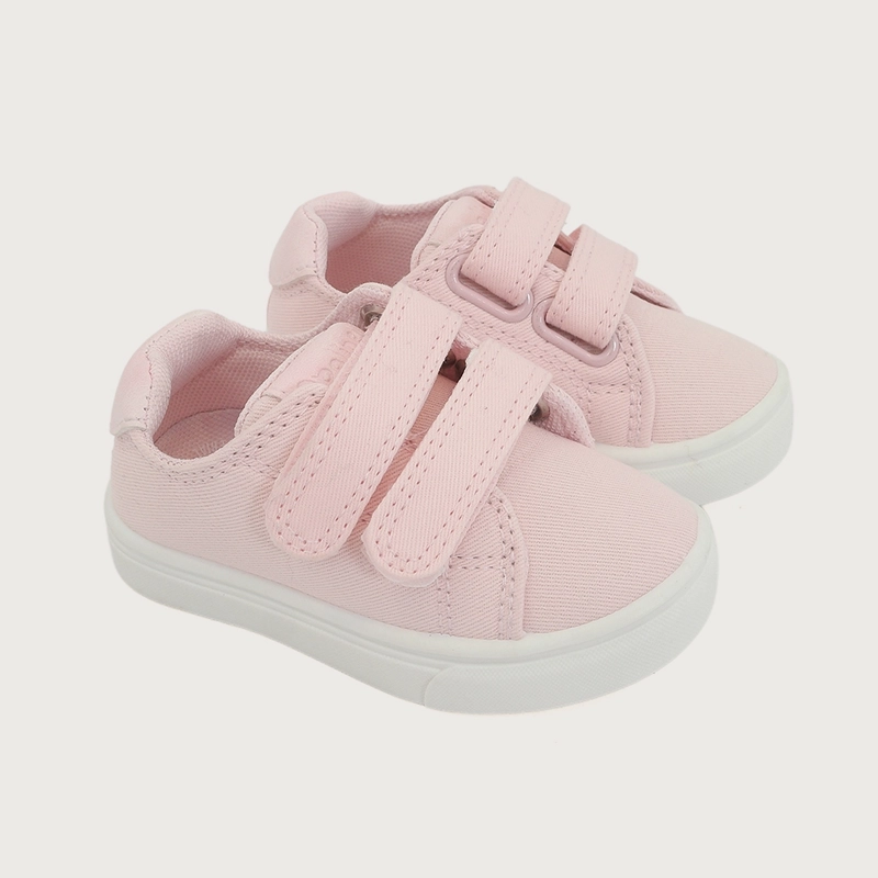 ZAPATILLA NIÑA ROSADO VELCRO - 1