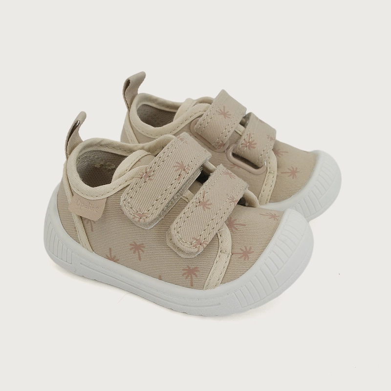 ZAPATILLA PRIMEROS PASOS VELCRO BEIGE NIÑO - 1