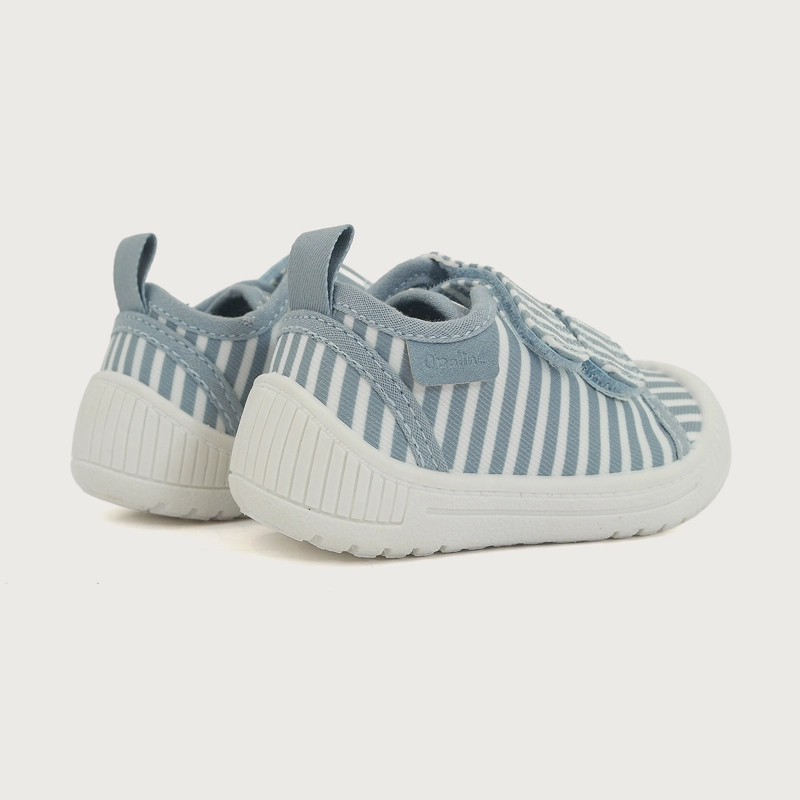 ZAPATILLA PRIMEROS PASOS VELCRO CELESTE NIÑO - 5