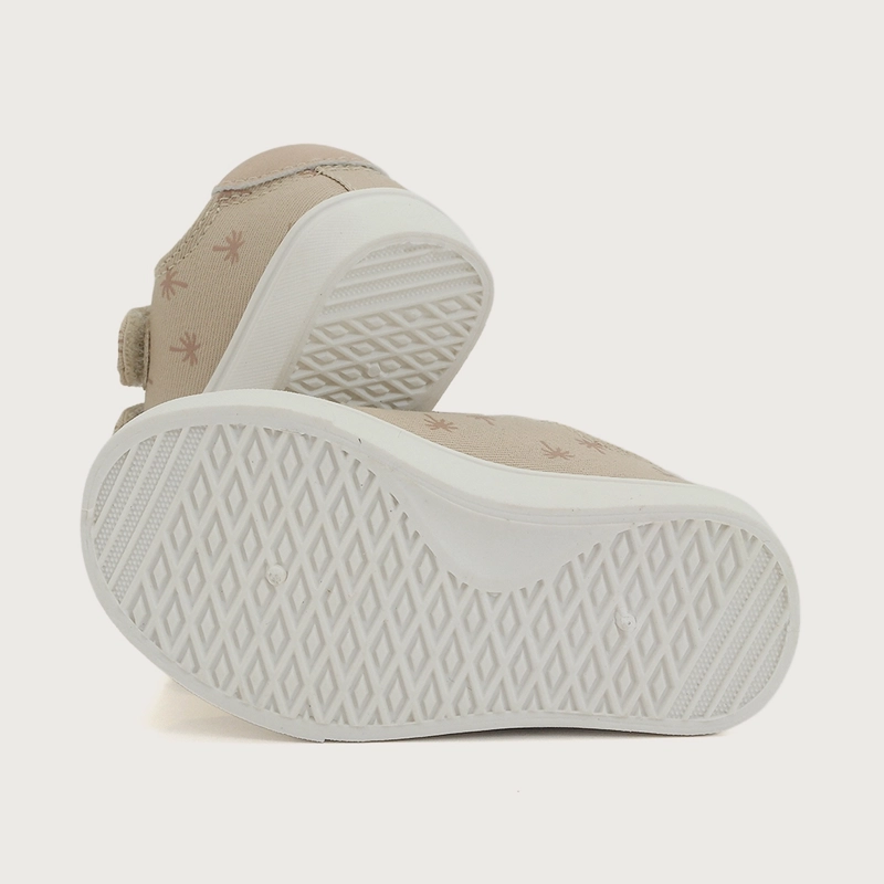 ZAPATILLA NIÑO BEIGE VELCRO - 3