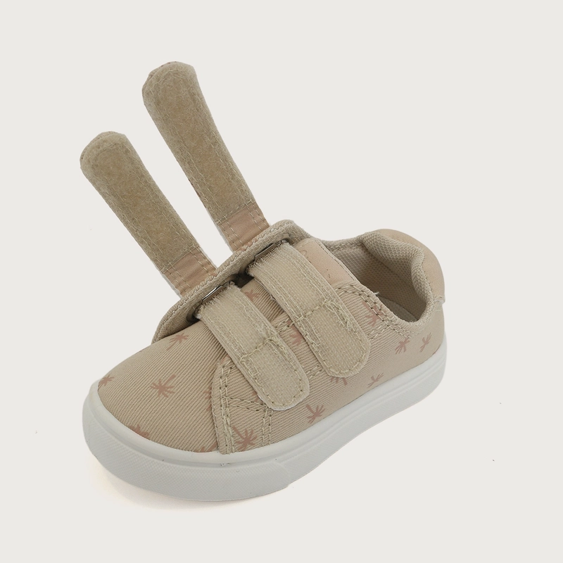 ZAPATILLA NIÑO BEIGE VELCRO - 6