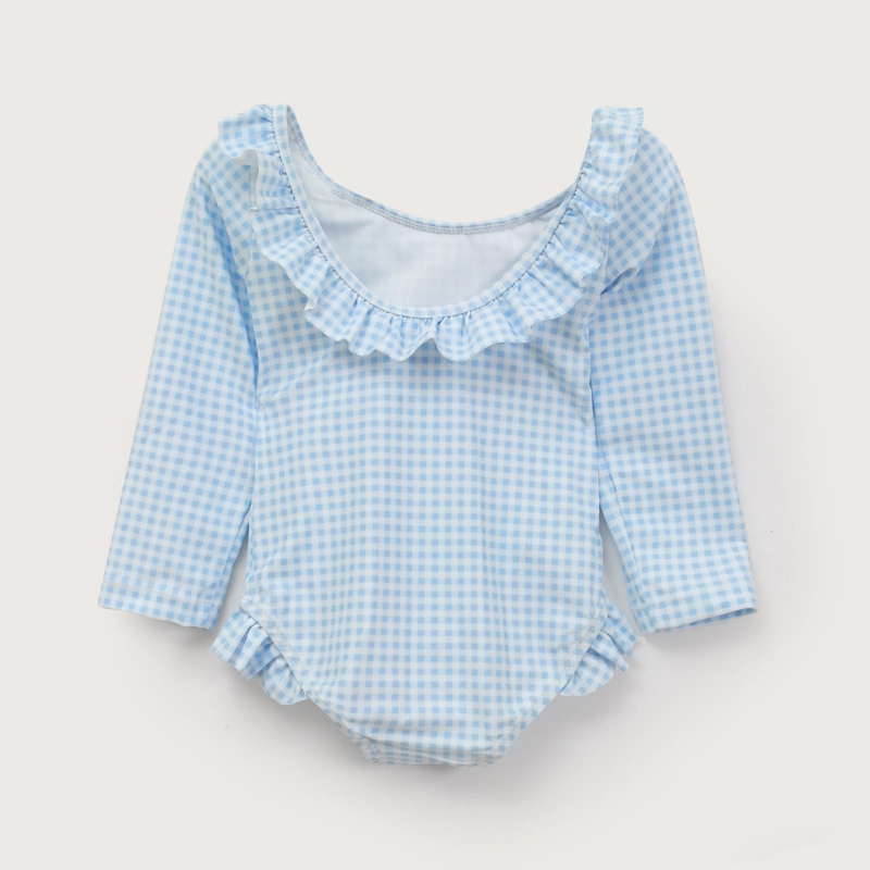 TRAJE DE BAÑO CELESTE INFANT NIÑA - 3