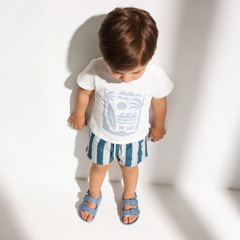 SANDALIA AQUA AZUL NIÑO - 2