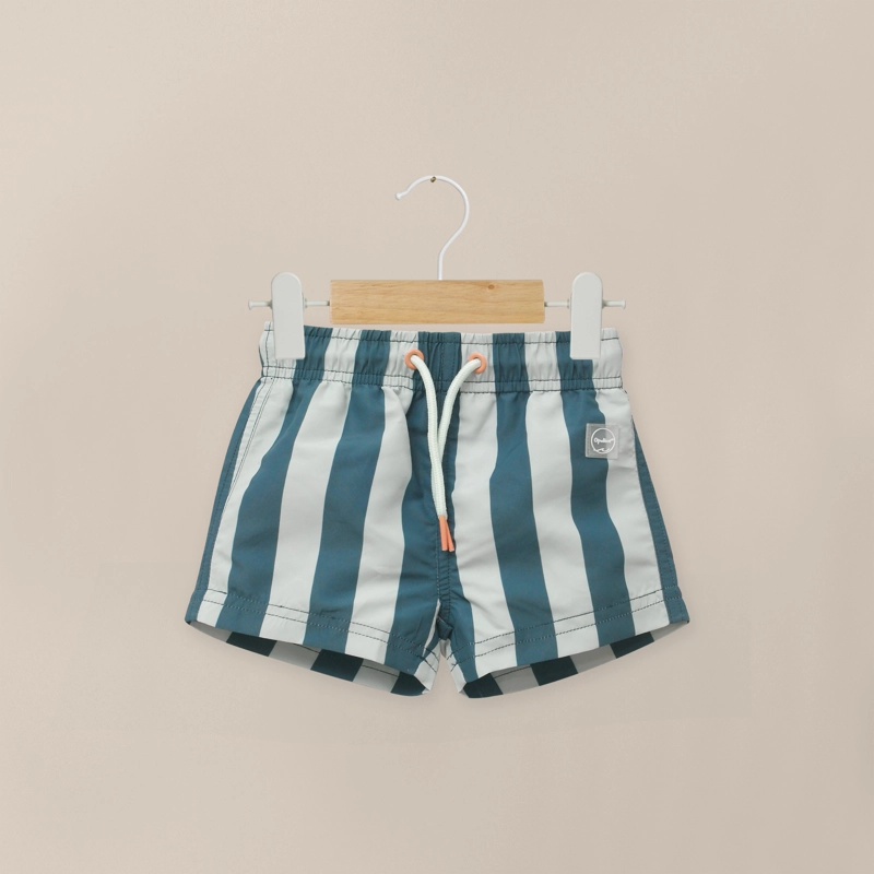 TRAJE DE BAÑO SHORT VERDE INFANT NIÑO - 1
