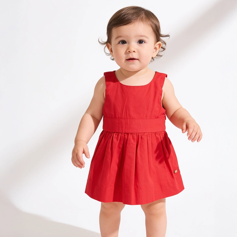 VESTIDO ROJO INFANT NIÑA - 2