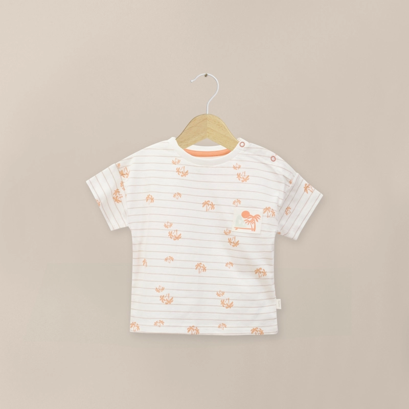 POLERA ESTAMPADA PARCHE BLANCA INFANT NIÑO - 1