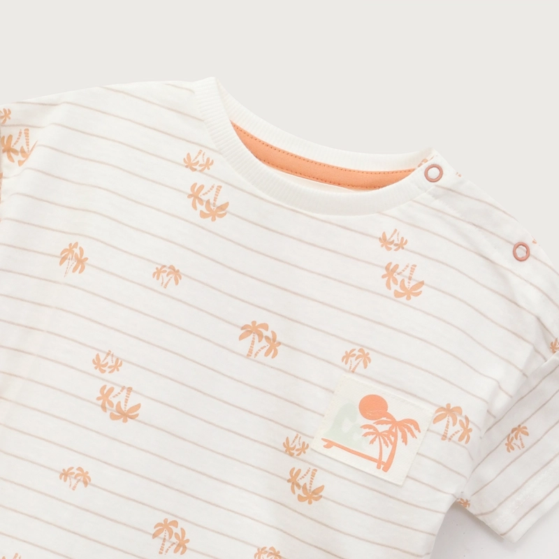 POLERA ESTAMPADA PARCHE BLANCA INFANT NIÑO - 4