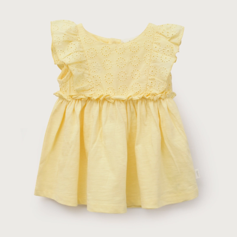 VESTIDO AMARILLO BEBE NIÑA - 2
