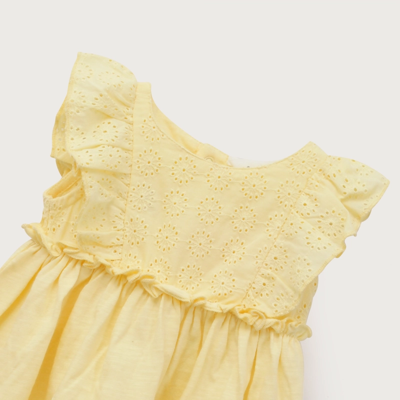 VESTIDO AMARILLO BEBE NIÑA - 3