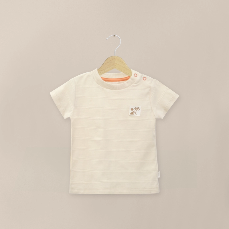 POLERA TEXTURA CAFE INFANT NIÑO - 1