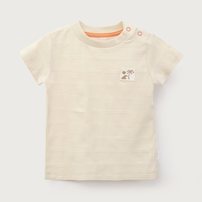 POLERA TEXTURA CAFE INFANT NIÑO - 2