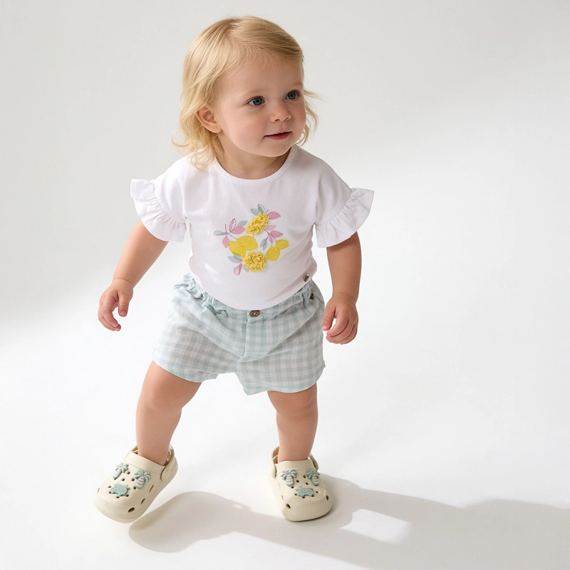 ZUECO DE GOMA BEIGE NIÑO - 2