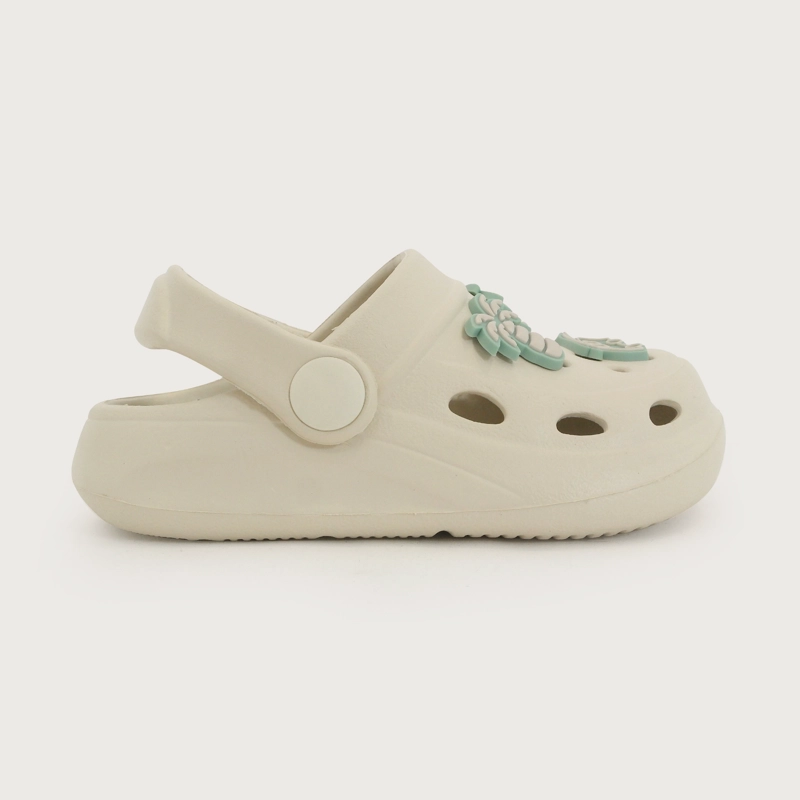 ZUECO DE GOMA BEIGE NIÑO - 2