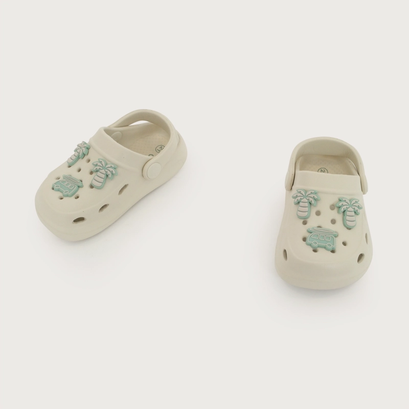 ZUECO DE GOMA BEIGE NIÑO - 4