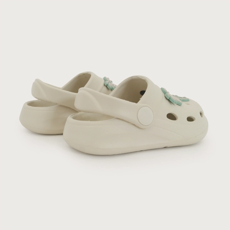ZUECO DE GOMA BEIGE NIÑO - 5