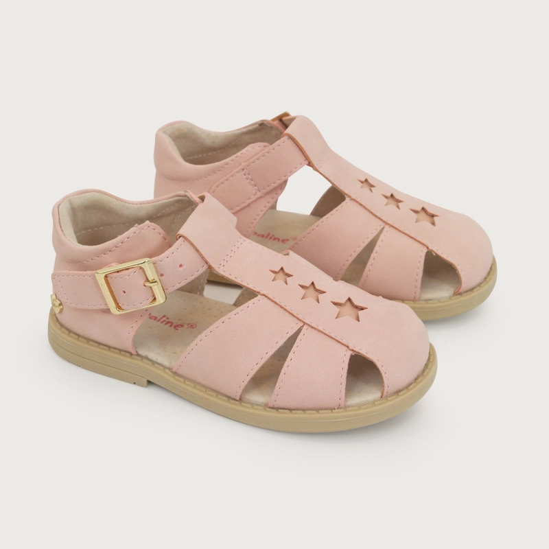 SANDALIA CEREMONIA ROSADO NIÑA - 1