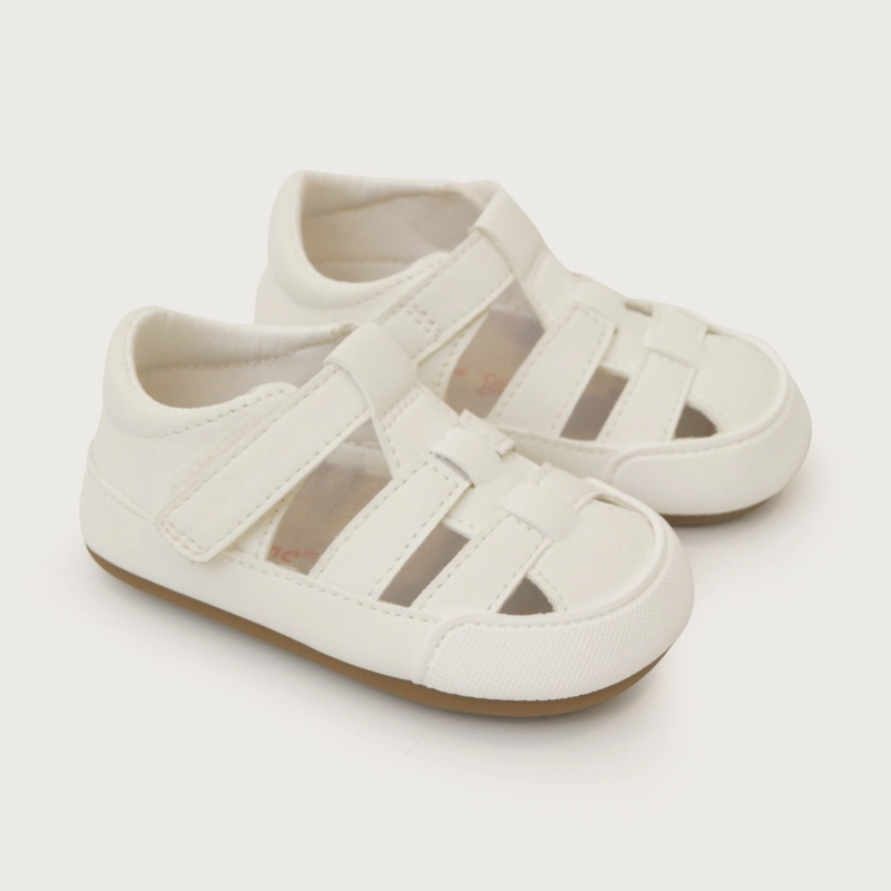 SANDALIA PRIMEROS PASOS SUELA FLEXIBLE BLANCO NIÑA - 2