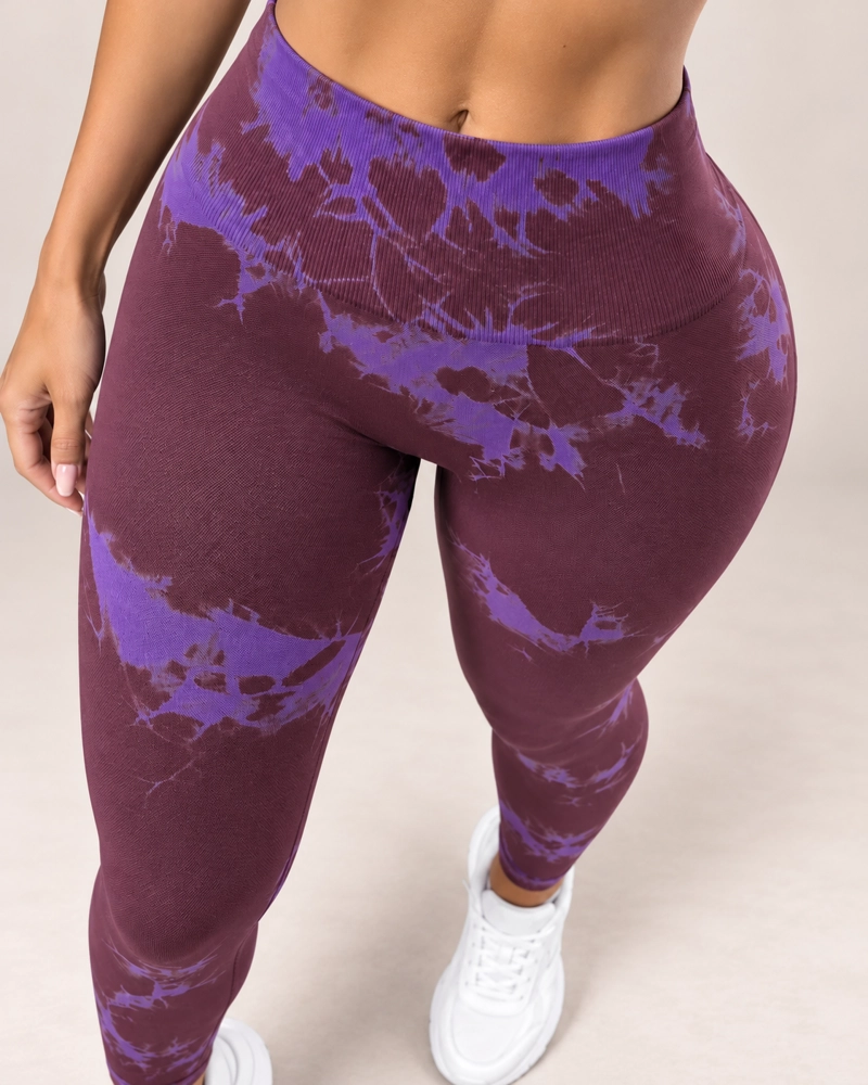 CALZA FITNESS SIN COSTURAS MUJER TIRO ALTO MOLDEADORA - 7