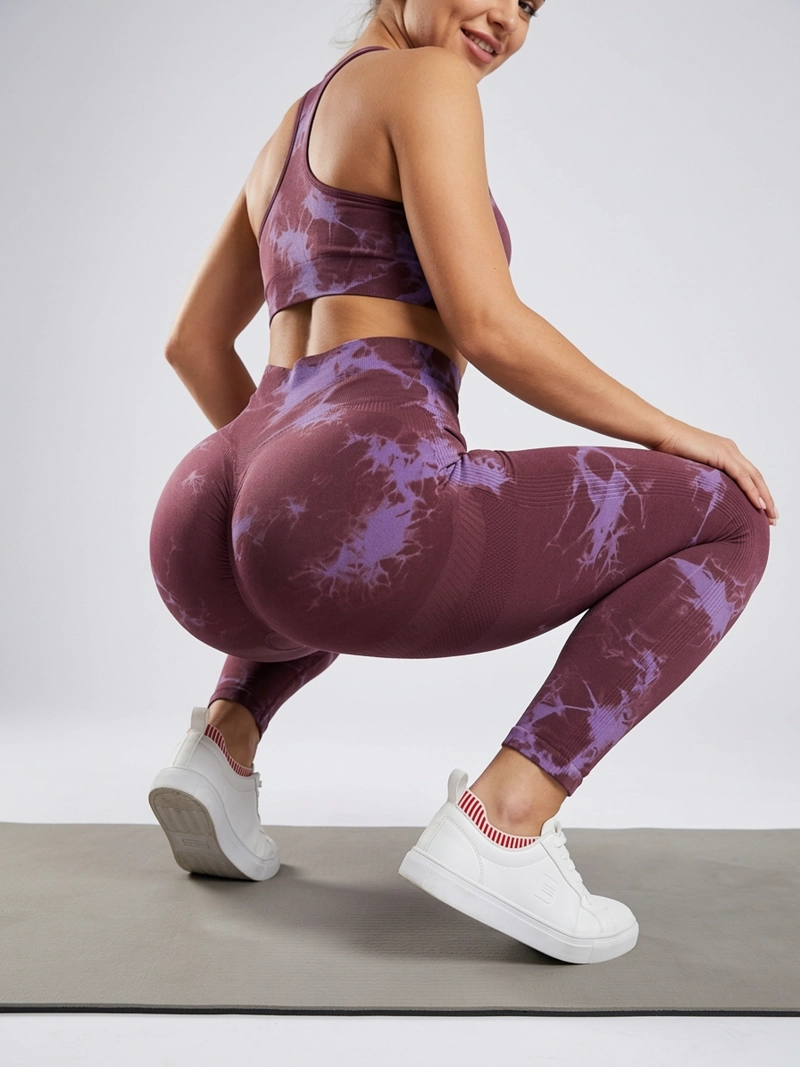 CALZA FITNESS SIN COSTURAS MUJER TIRO ALTO MOLDEADORA - 9