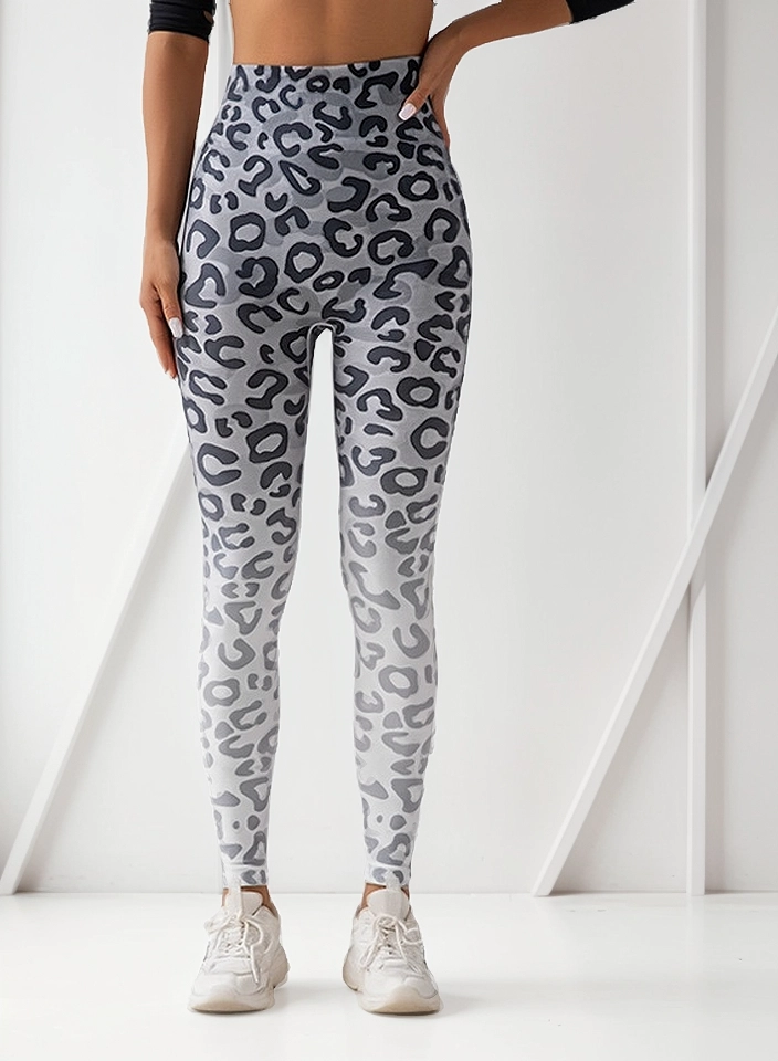 LEGGINGS MUJER DEPORTIVA LEOPARDO PUSH UP - 1