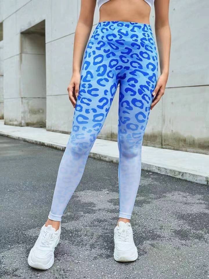 LEGGINGS MUJER DEPORTIVA LEOPARDO PUSH UP - 2