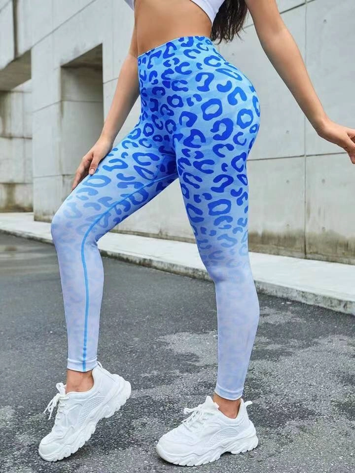 LEGGINGS MUJER DEPORTIVA LEOPARDO PUSH UP - 4
