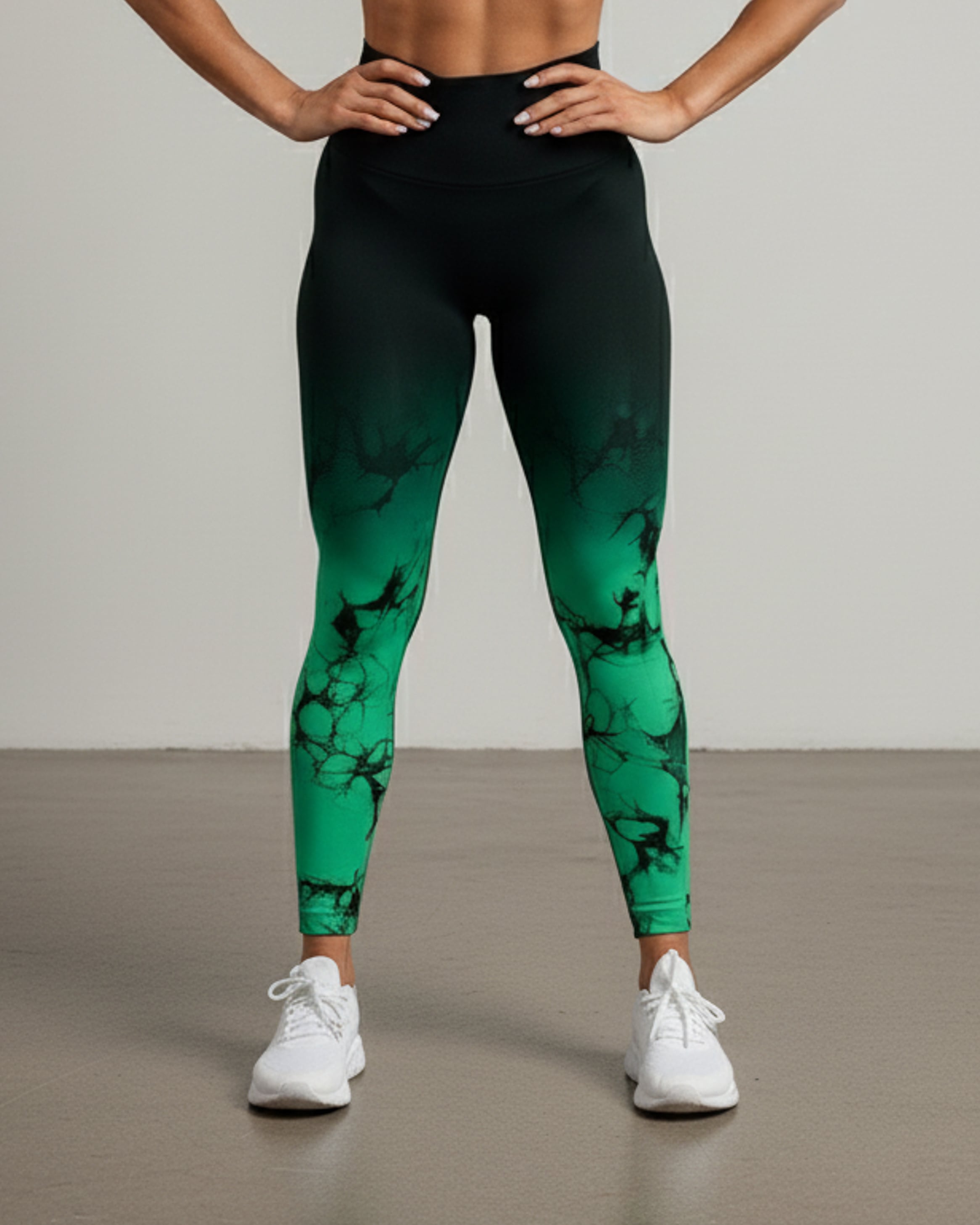 LEGGINGS MUJER YOGA SIN COSTURAS ESTAMPADAS SEAMLESS PUSH UP - 8